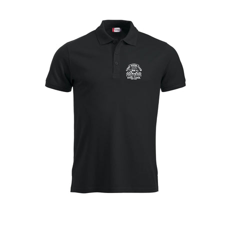 Cool Dads Club Piquetskjorte – Sort – foran