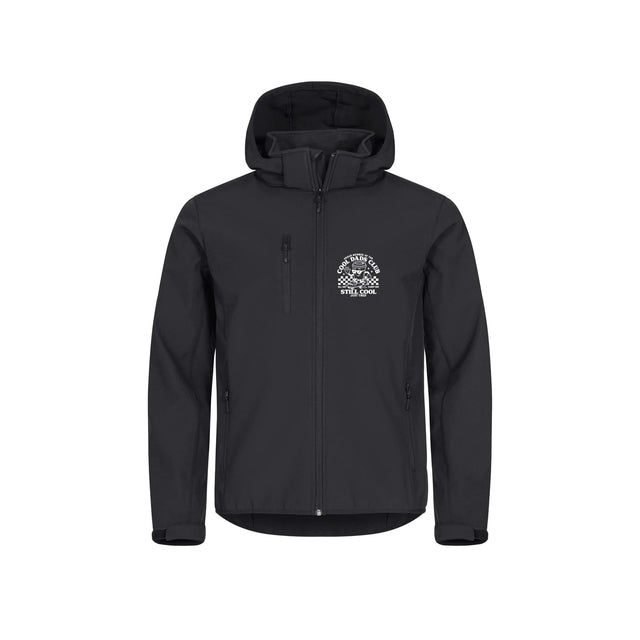 Cool Dads Club Softshell – Sort – foran