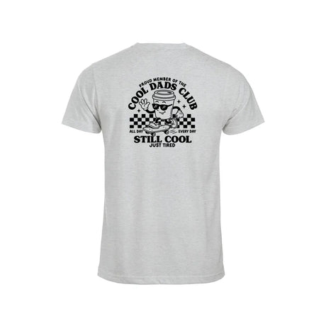 Cool Dads Club t-skjorte – Aske – bak