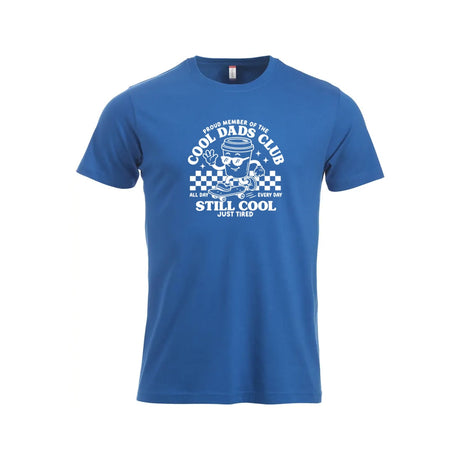 Cool Dads Club t-skjorte – Blå – foran