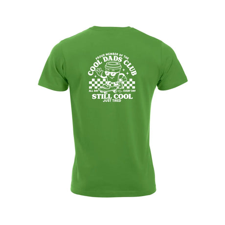 Cool Dads Club t-skjorte – Grønn – bak