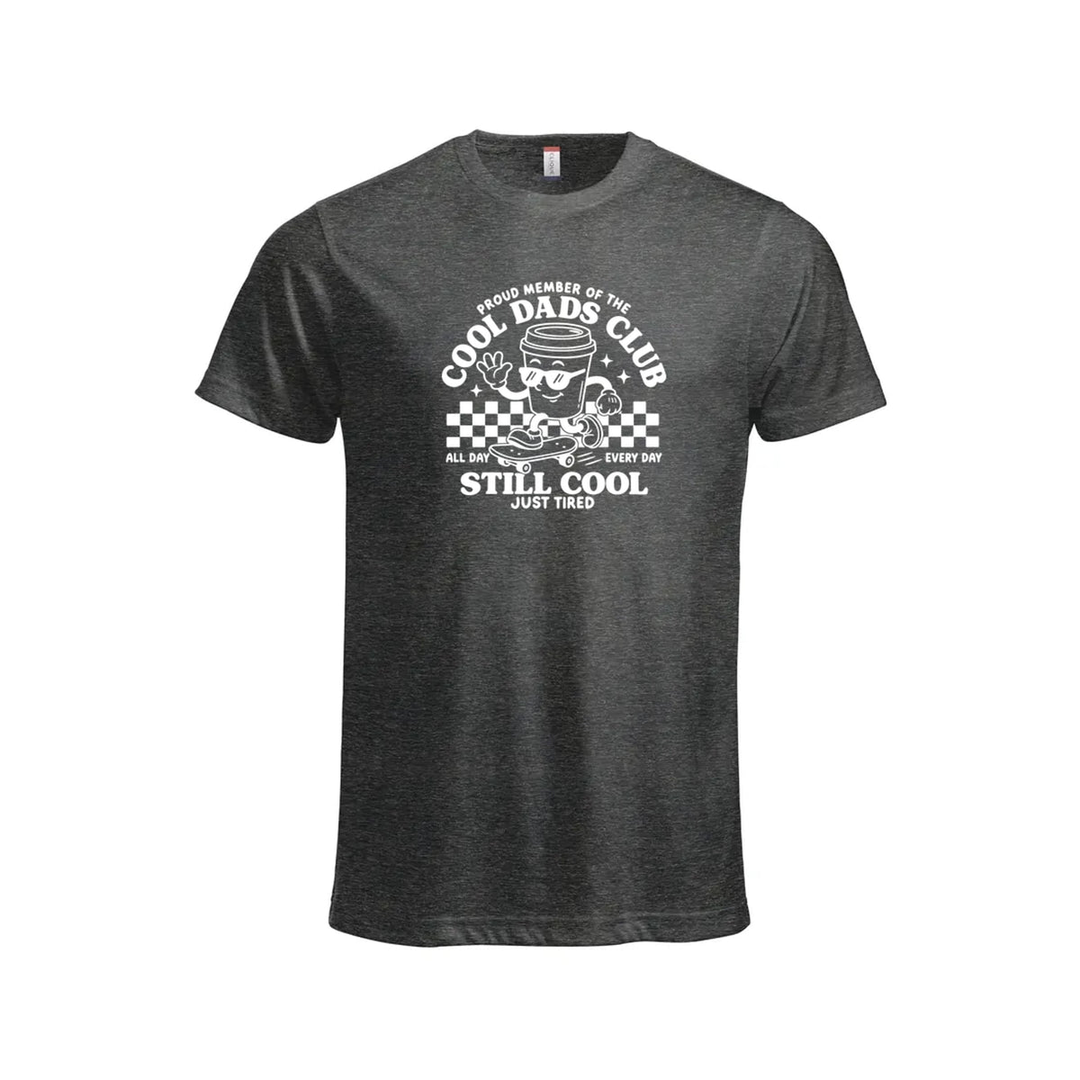 Cool Dads Club t-skjorte – Koks – foran