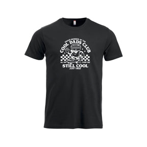Cool Dads Club t-skjorte – Sort – foran