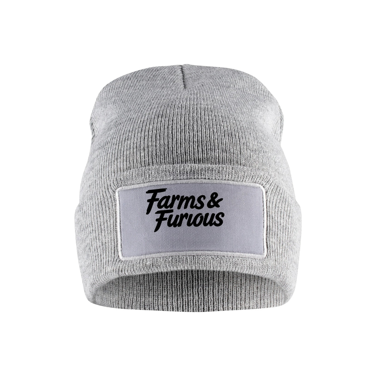 Farms & Furious Strikkalue – Melange – foran