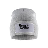 Farms & Furious Strikkalue – Melange – foran