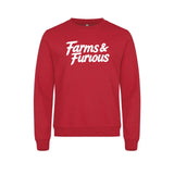 Farms & Furious Genser – Rød – foran