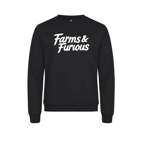 Farms & Furious Genser – Sort – foran