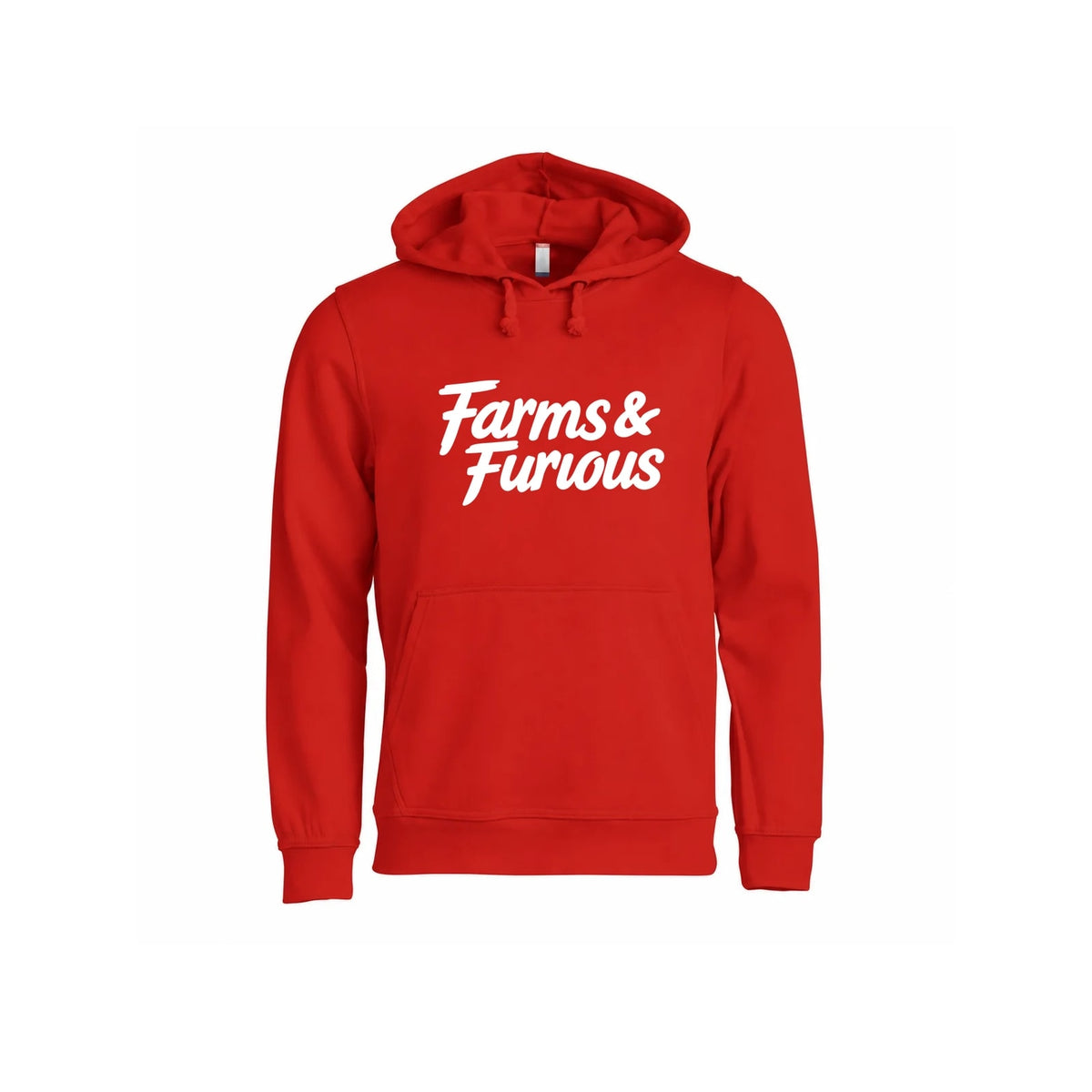 Farms & Furious Hettegenser – Rød – foran