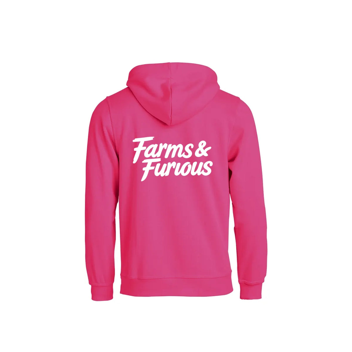 Farms & Furious Hettegenser – Rosa – bak