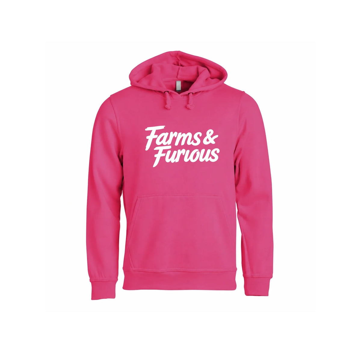 Farms & Furious Hettegenser – Rosa – foran