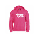 Farms & Furious Hettegenser – Rosa – foran