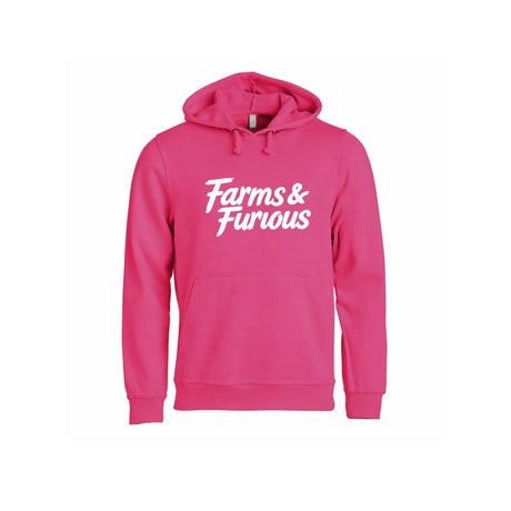 Farms & Furious Hettegenser – Rosa – foran