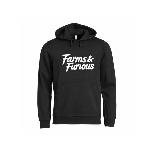Farms & Furious Hettegenser – Sort – foran