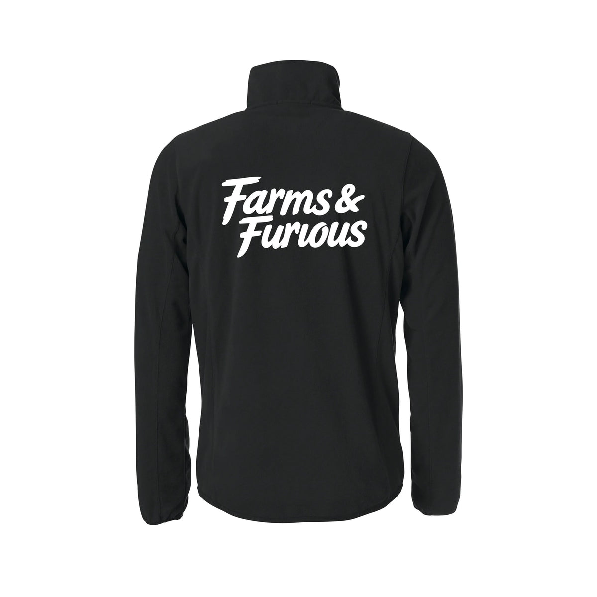 Farms & Furious Fleecejakke – Sort – bak