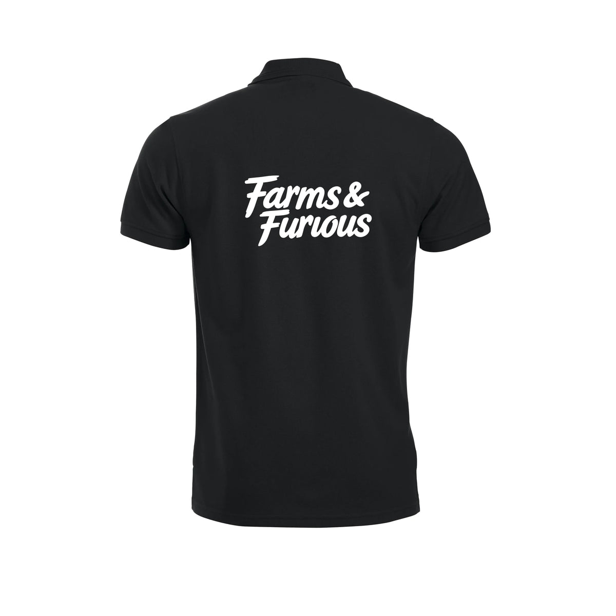 Farms & Furious Piquet – Sort – bak