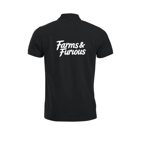 Farms & Furious Piquet – Sort – bak