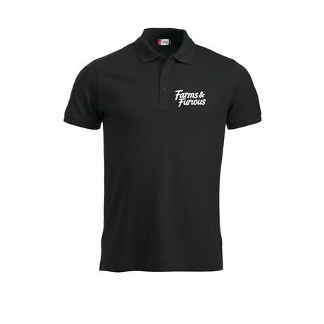 Farms & Furious Piquet – Sort – foran