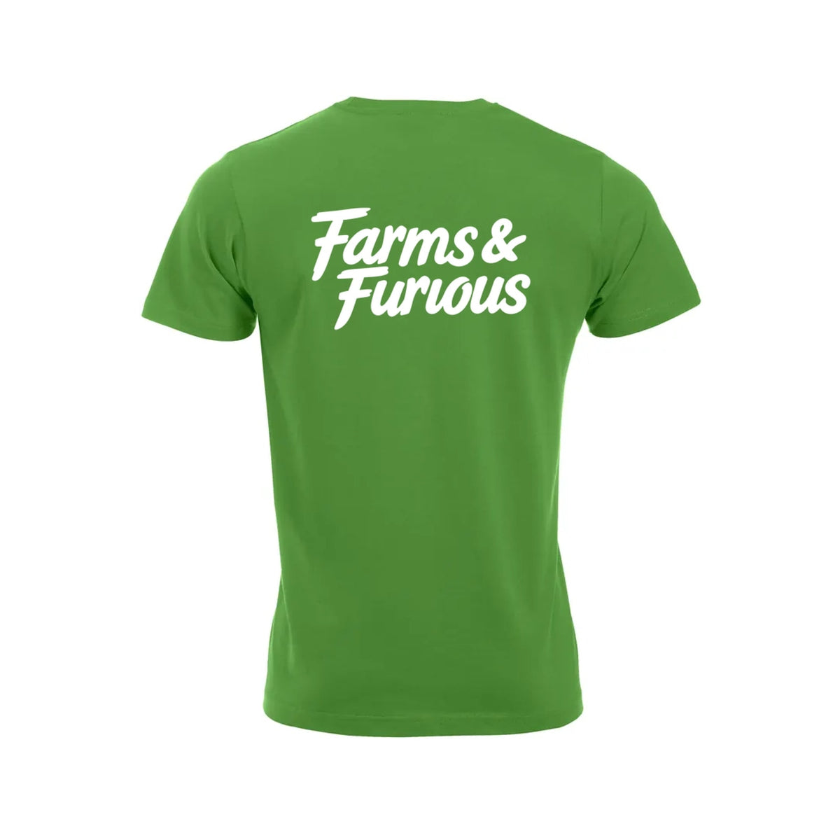 Farms & Furious T-skjorte – Grønn – bak