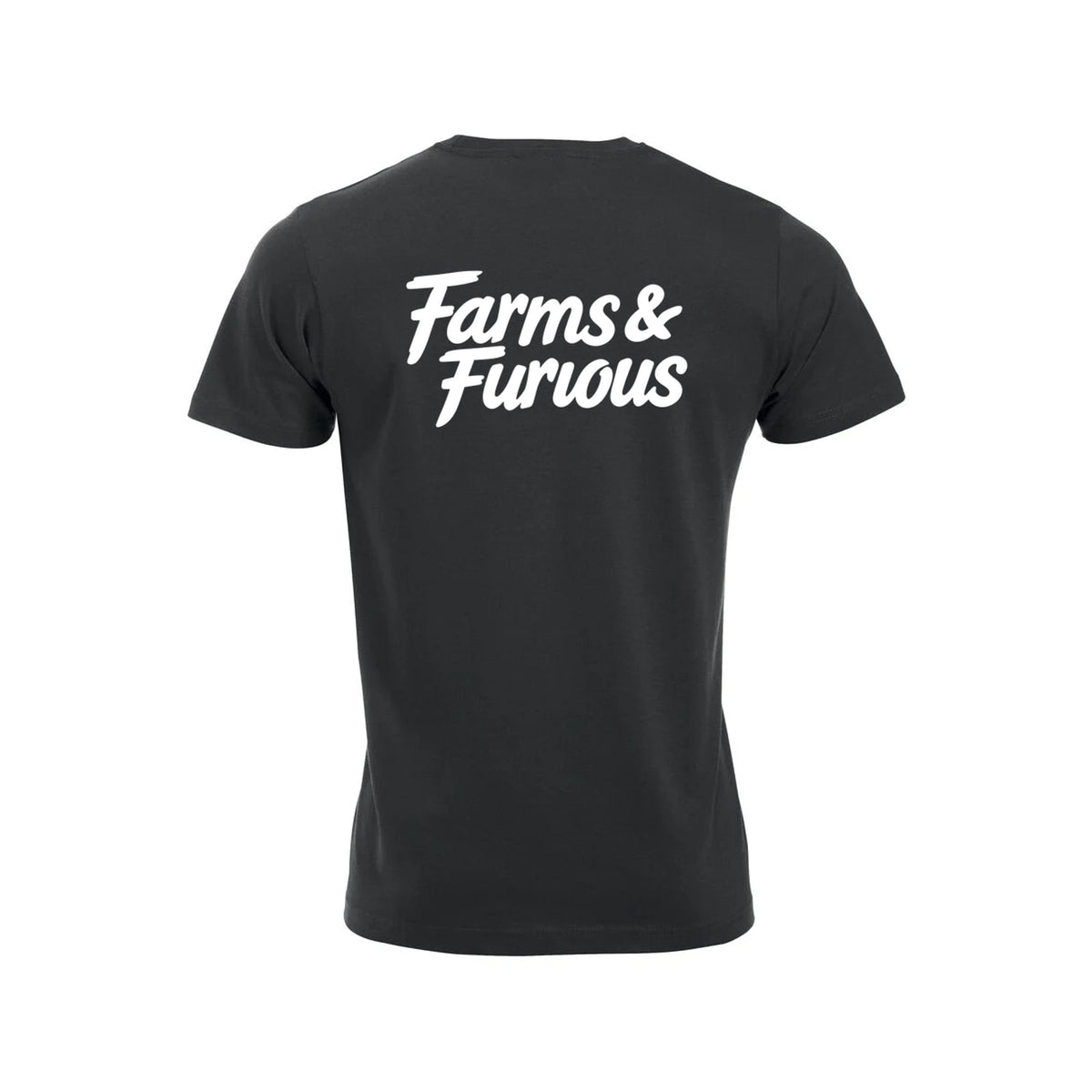 Farms & Furious T-skjorte – Sort – bak