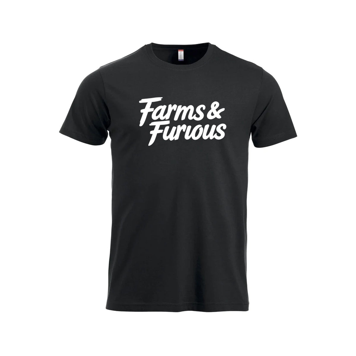 Farms & Furious T-skjorte – Sort – foran