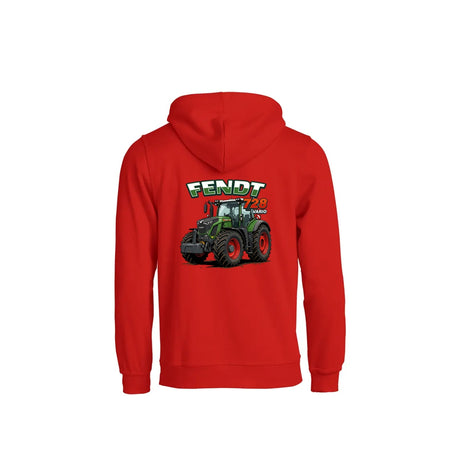Fendt 728 Vario Hettegenser – Rød – bak