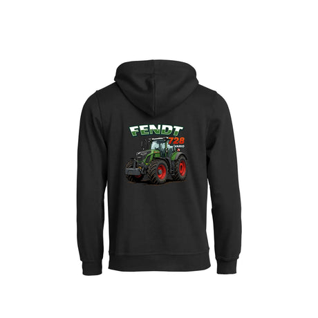 Fendt 728 Vario Hettegenser – Sort – bak