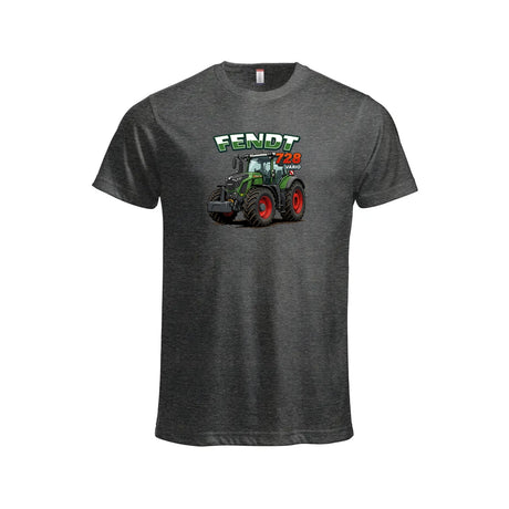 Fendt 728 Vario T-skjorte – Koks – foran