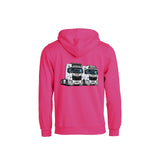 Fredstad Duo Hettegenser – Rosa – bak