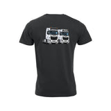 Fredstad Duo T-skjorte – Sort – bak
