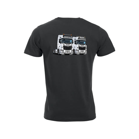Fredstad Duo T-skjorte – Sort – bak