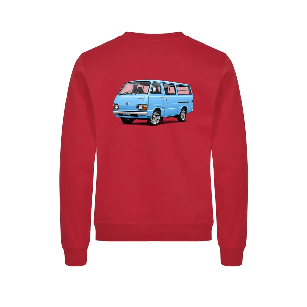 Hiace BabyBlue Genser – Rød – bak