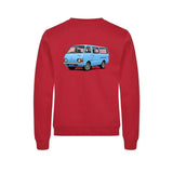 Hiace BabyBlue Genser – Rød – bak