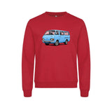 Hiace BabyBlue Genser – Rød – foran