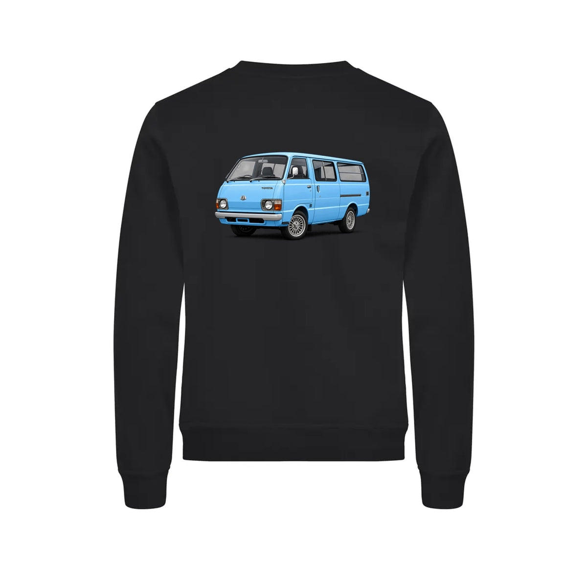 Hiace BabyBlue Genser – Sort – bak