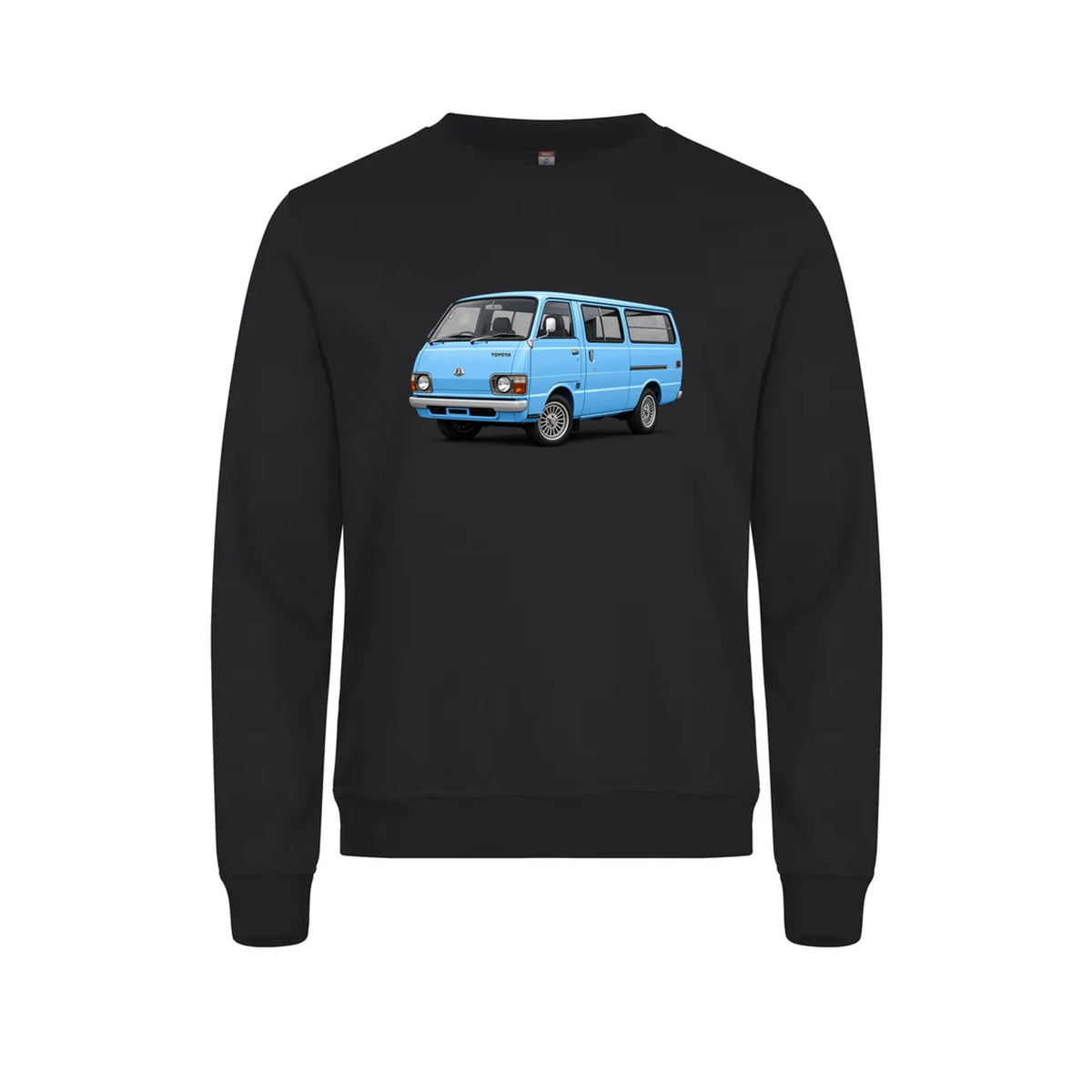 Hiace BabyBlue Genser – Sort – foran