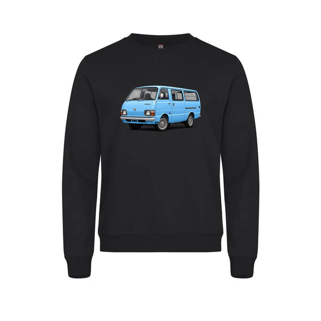 Hiace BabyBlue Genser – Sort – foran