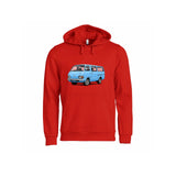 Hiace BabyBlue Hettegenser – Rød – foran
