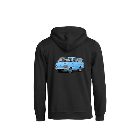 Hiace BabyBlue Hettegenser – Sort – bak