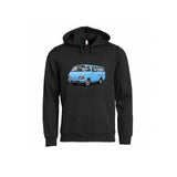 Hiace BabyBlue Hettegenser – Sort – foran