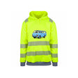 Hiace BabyBlue Reflekshoodie – Safety Gul – foran