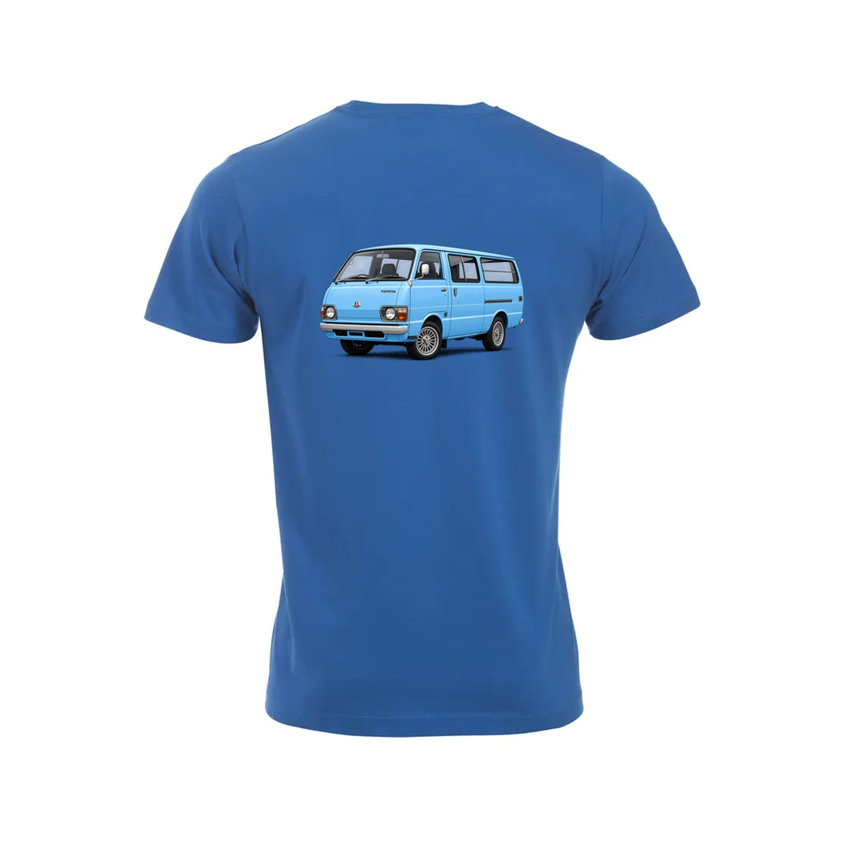 Hiace BabyBlue T-skjorte – Blå – bak