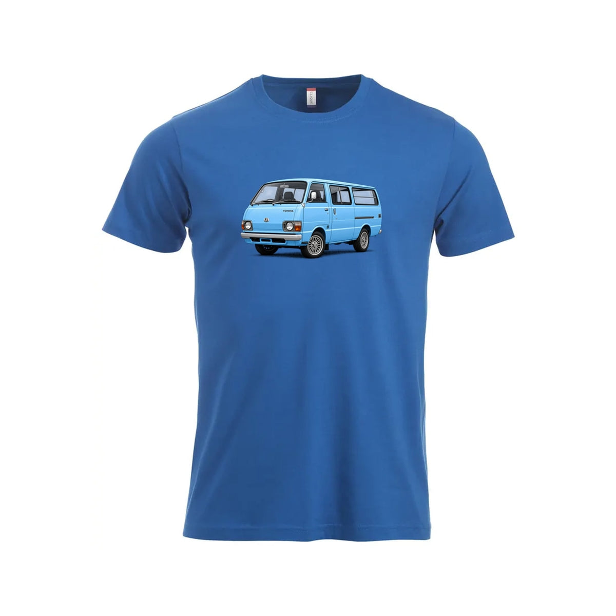 Hiace BabyBlue T-skjorte – Blå – foran