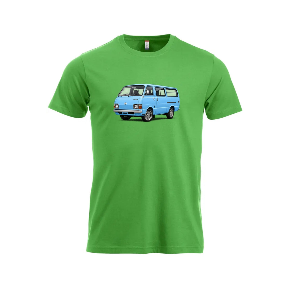 Hiace BabyBlue T-skjorte – Grønn – foran
