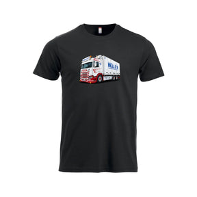Helles Frigo T-skjorte – Sort – foran