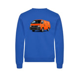 Hiace Orange Genser – Blå – bak