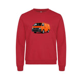 Hiace Orange Genser – Rød – foran