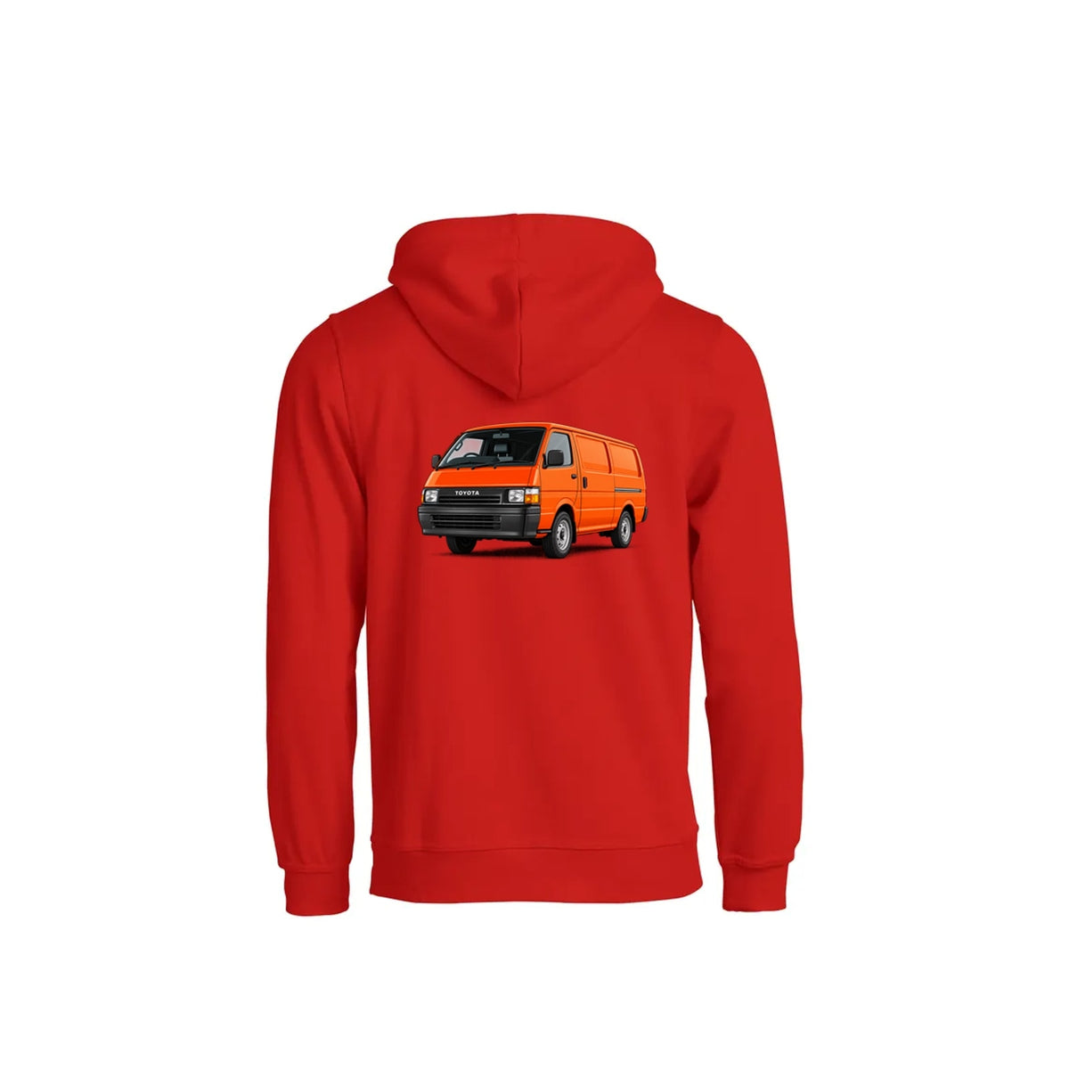 Hiace Orange Hettegenser – Rød – bak