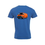 Hiace Orange T-skjorte – Blå – bak