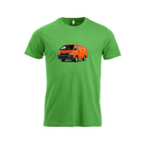 Hiace Orange T-skjorte – Grønn – foran