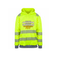 Juridisk Person Reflekshoodie – Safety Gul – foran